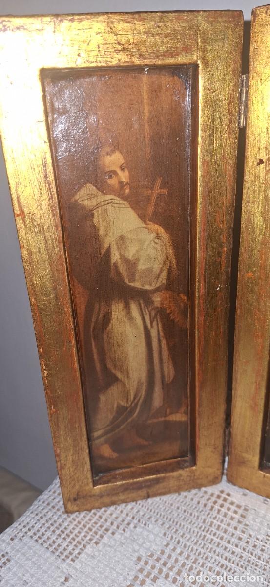 Antig&uuml;edades: Antiguo tr&iacute;ptico religioso - Foto 2