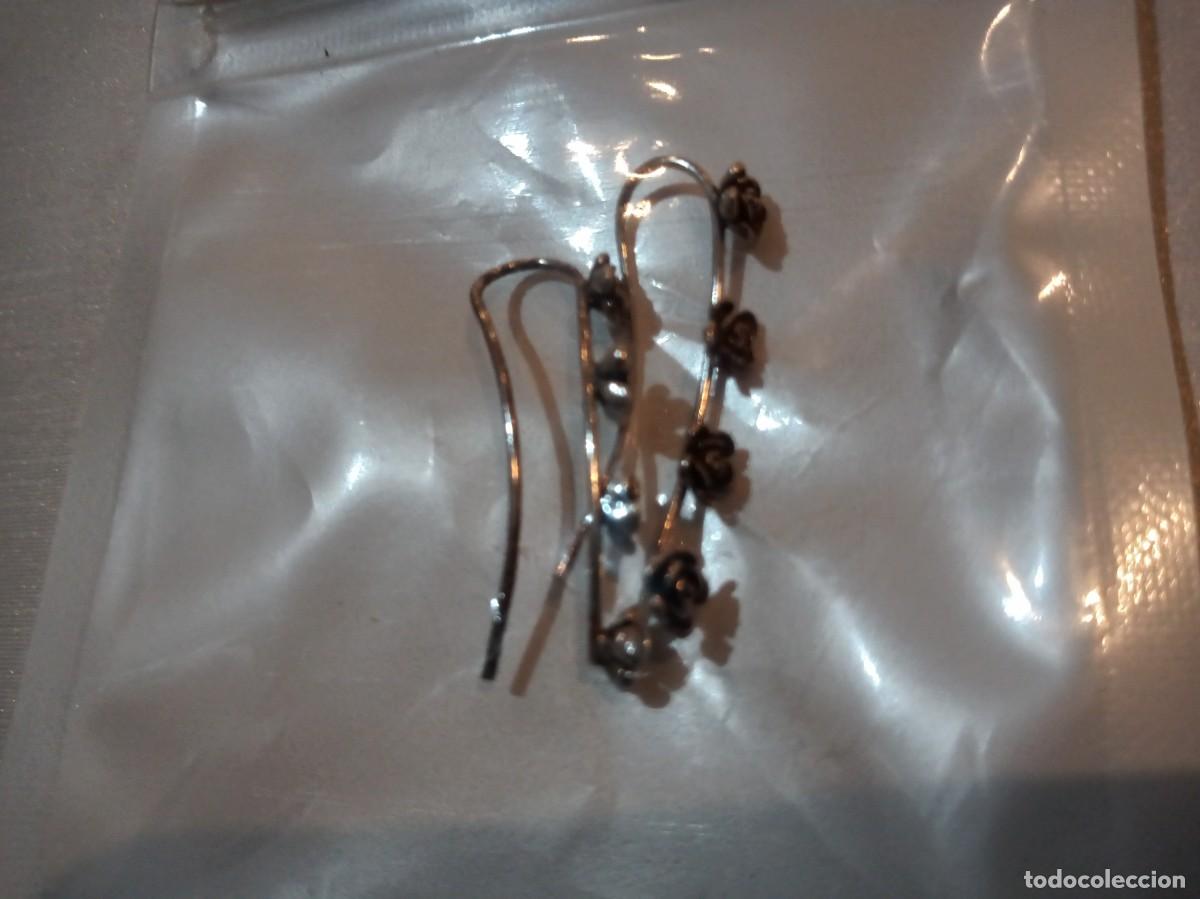 Antig&uuml;edades: Pendientes trepadores de plata de ley, nuevos
