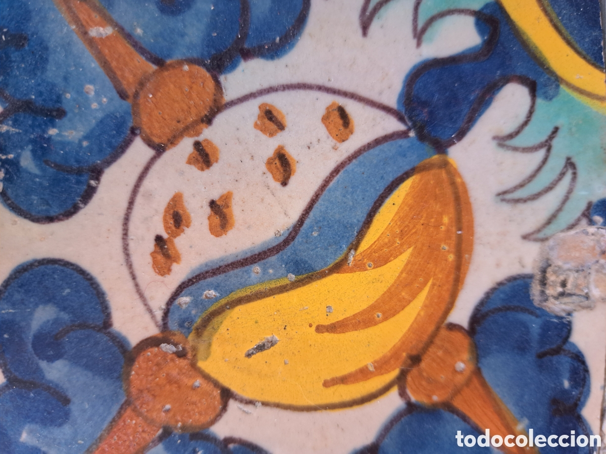 Antig&uuml;edades: Conjunto de azulejos siglo xviii - Foto 3
