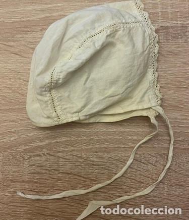 Antig&uuml;edades: GORRO ANTIGUO - PARA BEB&Eacute; O MU&Ntilde;ECA - Foto 2