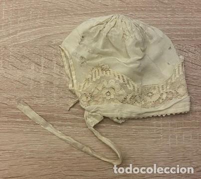Antig&uuml;edades: GORRO ANTIGUO - PARA BEB&Eacute; O MU&Ntilde;ECA - Foto 2