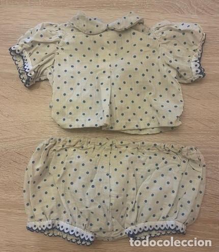 Antig&uuml;edades: ANTIGUO - CONJUNTO PANTAL&Oacute;N Y CAMISA - PARA BEB&Eacute; O MU&Ntilde;ECA