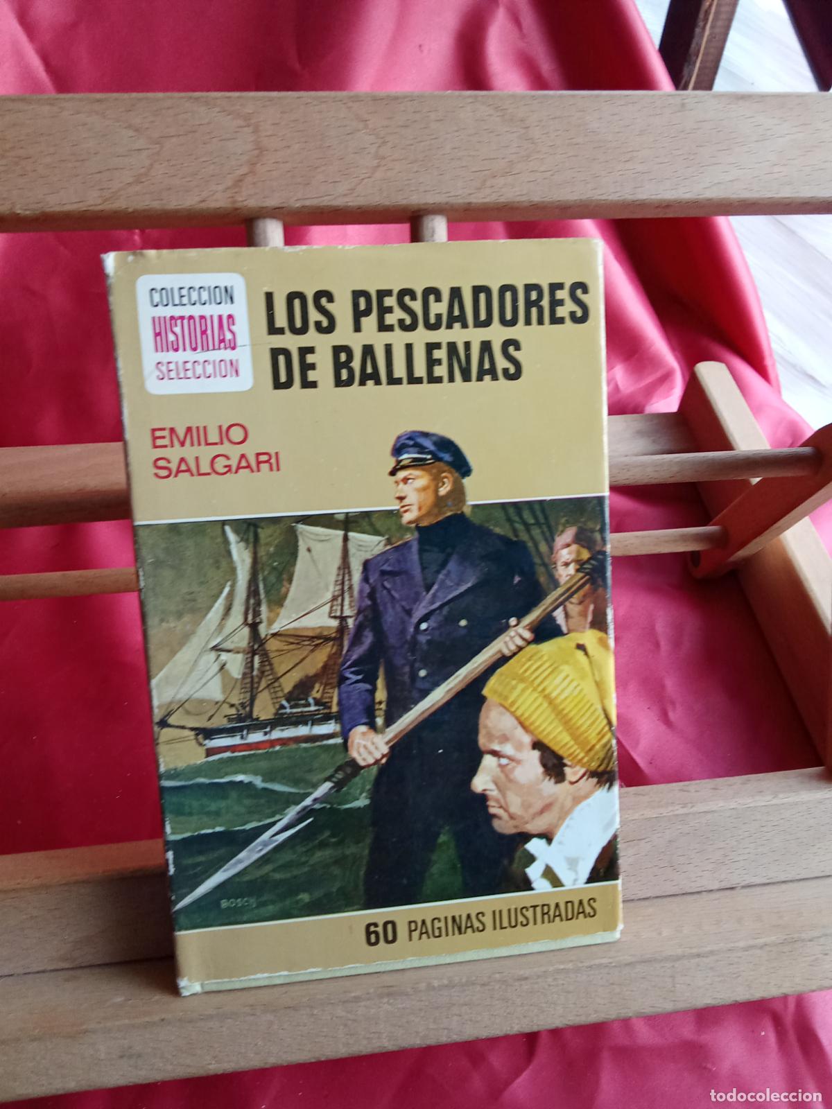 Antig&uuml;edades: Los pescadores de ballenas. Emilio Salgari L.4898-2643