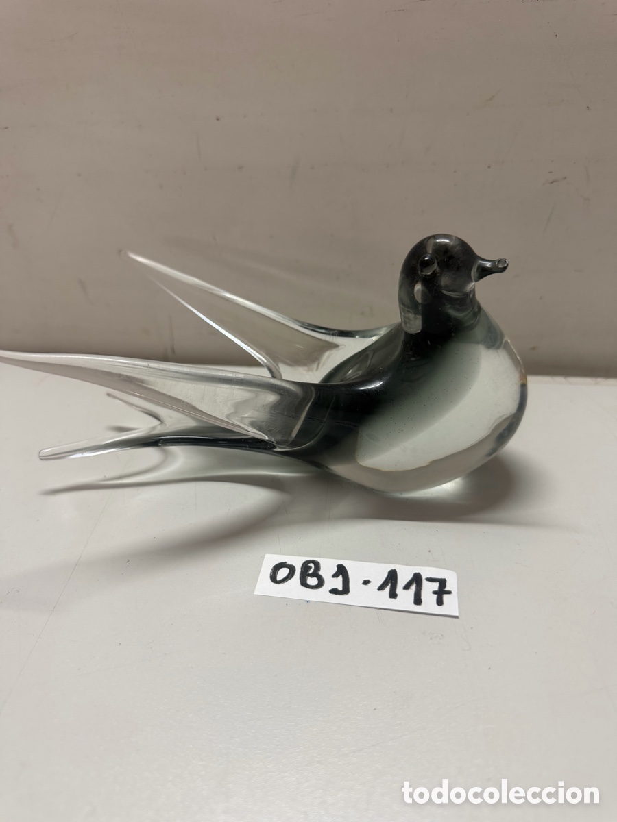 Antig&uuml;edades: Murano Italy V. Nason & Co. Art Glass Bird