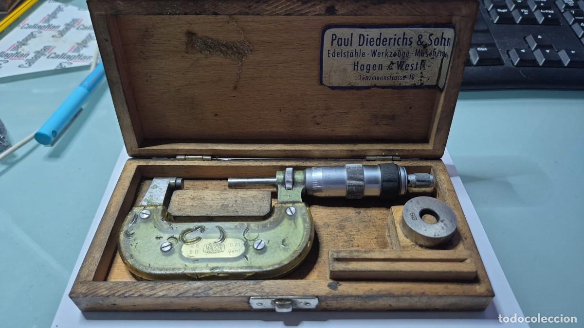 Antig&uuml;edades: Antiguo micr&oacute;metro marca Mauser