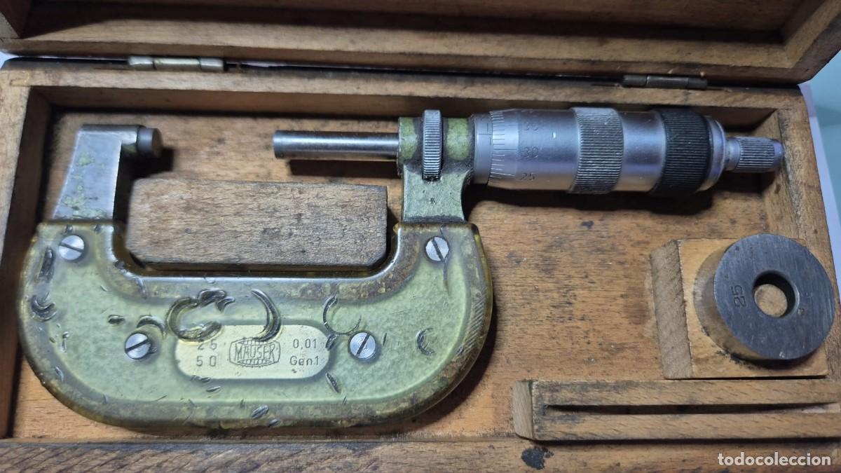 Antig&uuml;edades: Antiguo micr&oacute;metro marca Mauser - Foto 2
