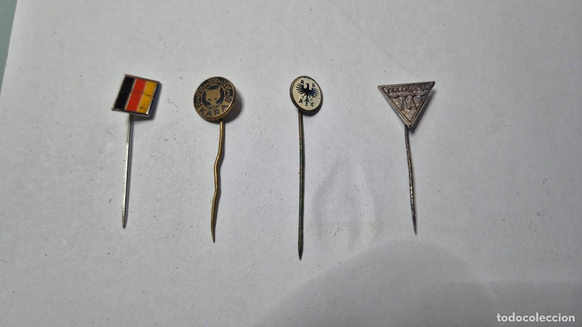 Antig&uuml;edades: 4 alfileres antiguos