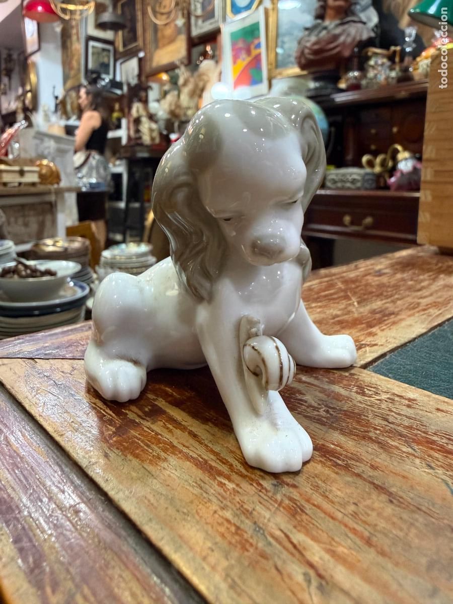 Antig&uuml;edades: ANGEL QUERUBIN DE PORCELANA LLADRO - MEDIDA 11 CM