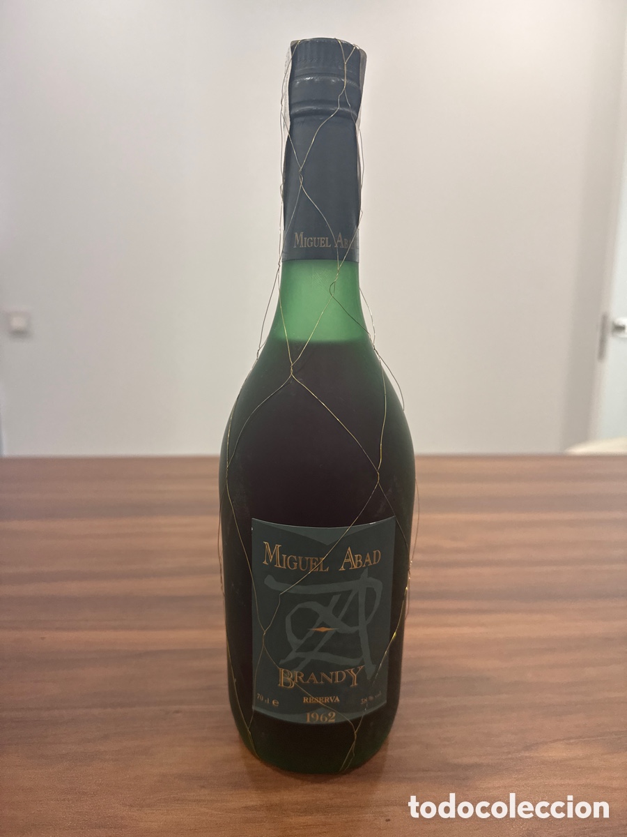 Antig&uuml;edades: Vendo Brandy Miguel Abad de 1962