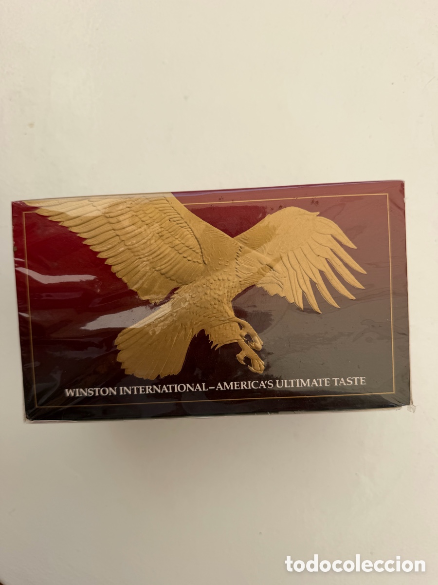 Antig&uuml;edades: Paquete tabaco winston international