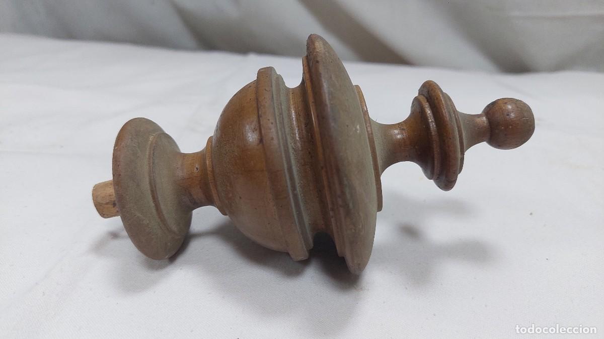 Antig&uuml;edades: Pirindola de madera para restauraci&oacute;n