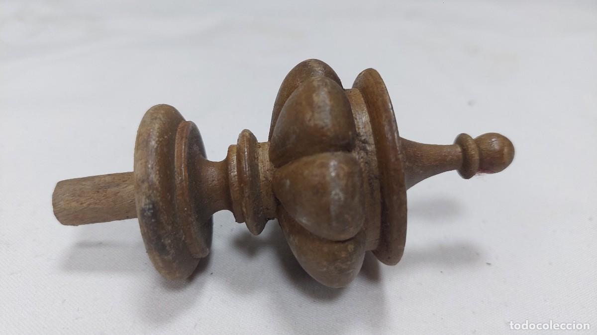 Antig&uuml;edades: Pirindola de madera para restauraci&oacute;n