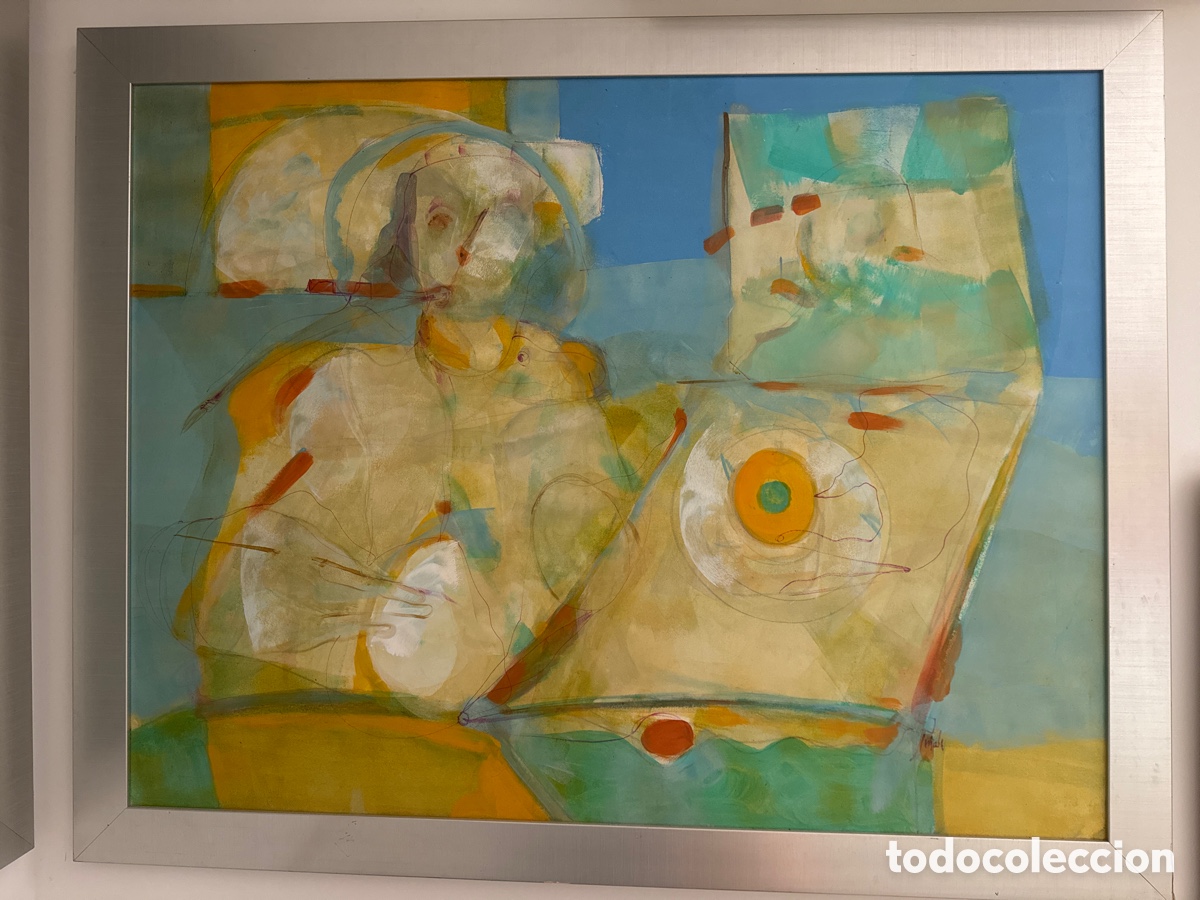 Antig&uuml;edades: LOTE EXCEPCIONAL: 18 Pinturas de C. Mendez. Coleccion Privada certificada.