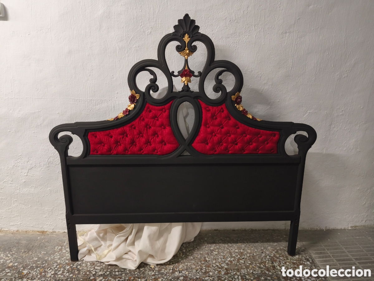 Antig&uuml;edades: Cabecero cama matrimonio vintage