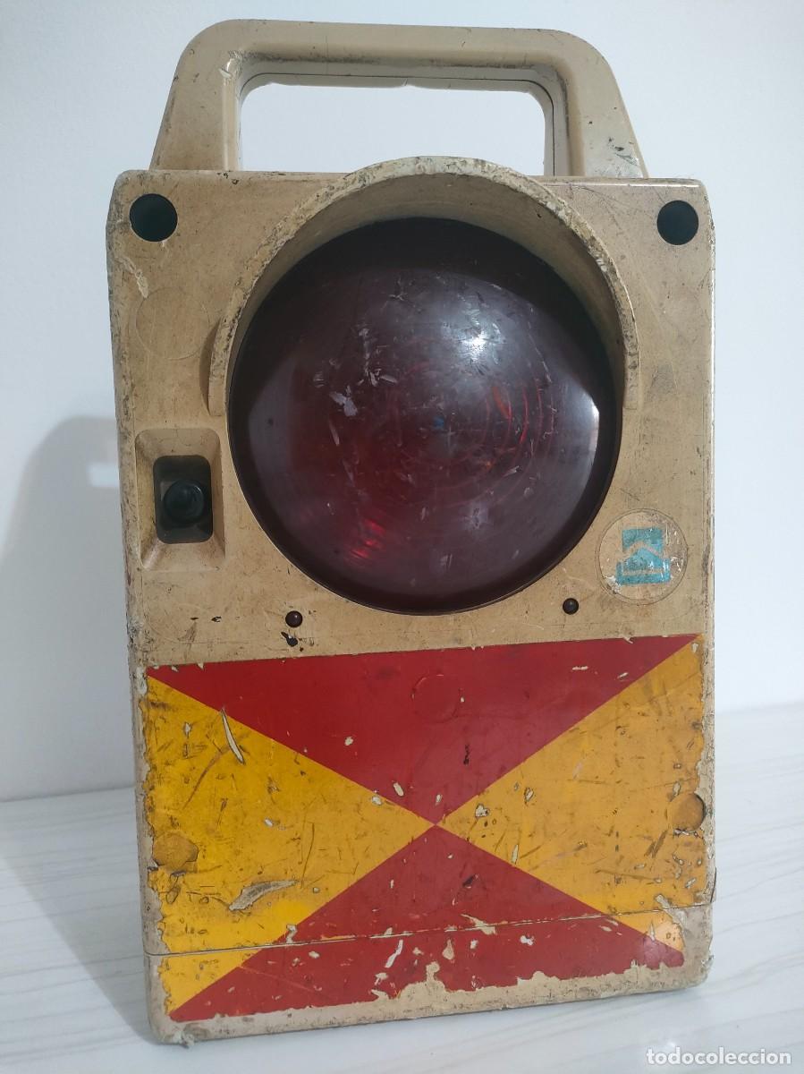 Antig&uuml;edades: Farol de cola Cargas mercancias Renfe