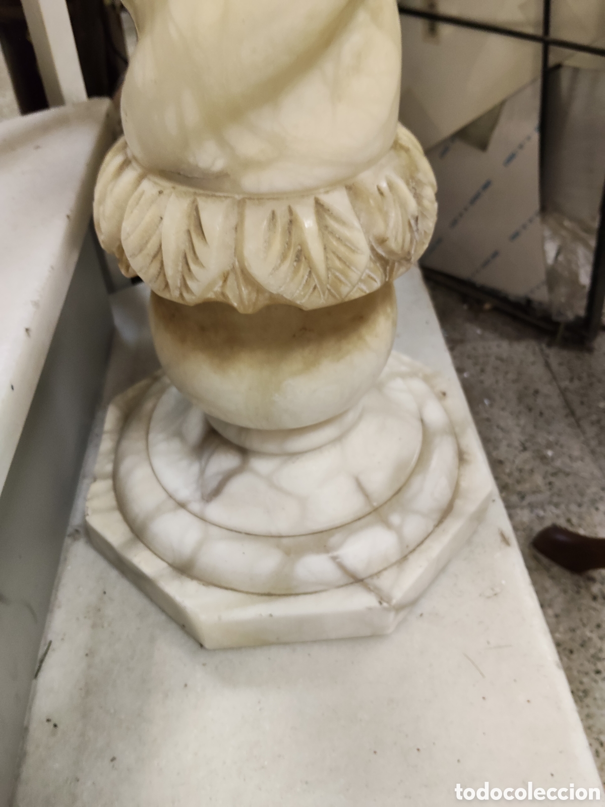 Antig&uuml;edades: Magn&iacute;fica columna de alabastro - Foto 2