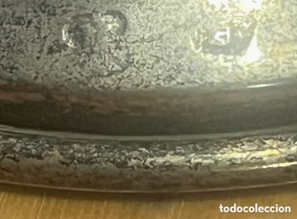 Antig&uuml;edades: VIOLETERO CRISTAL TALLADO Y PLATA - Foto 7