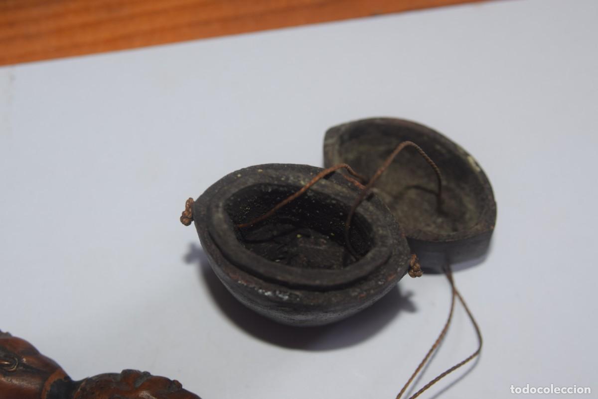 Antig&uuml;edades: Pipe &agrave; opium rare avec son rangement - Foto 6