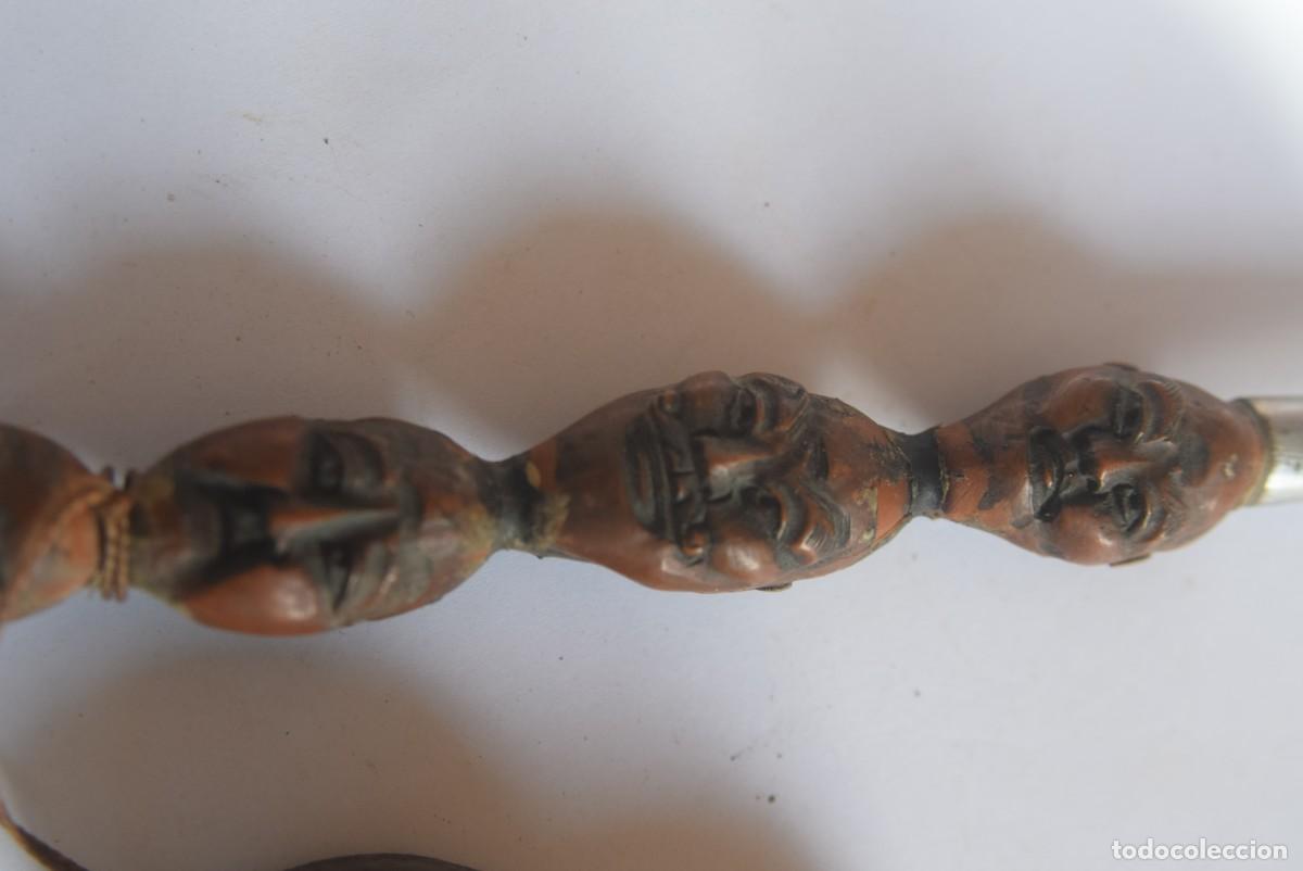Antig&uuml;edades: Pipe &agrave; opium rare avec son rangement - Foto 8