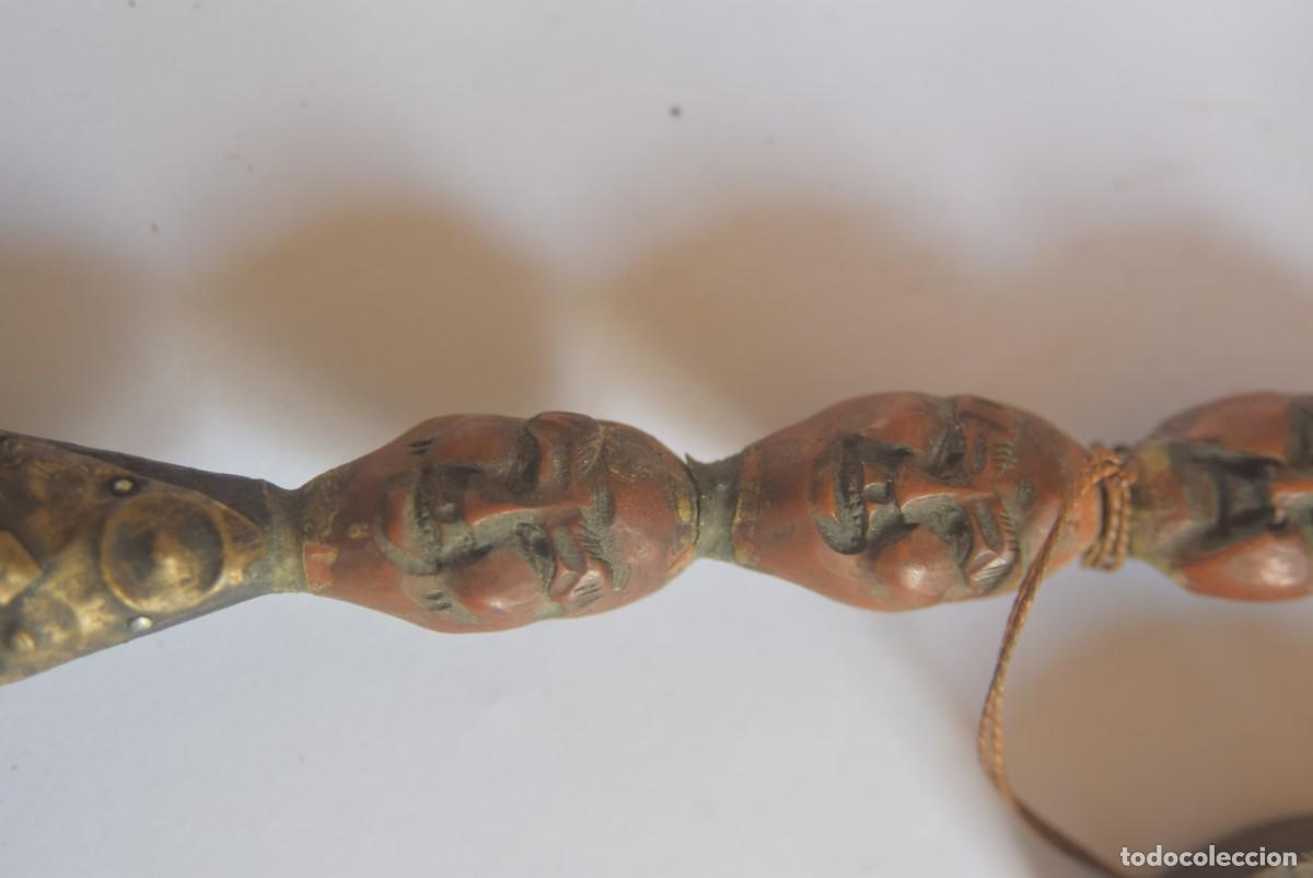Antig&uuml;edades: Pipe &agrave; opium rare avec son rangement - Foto 9