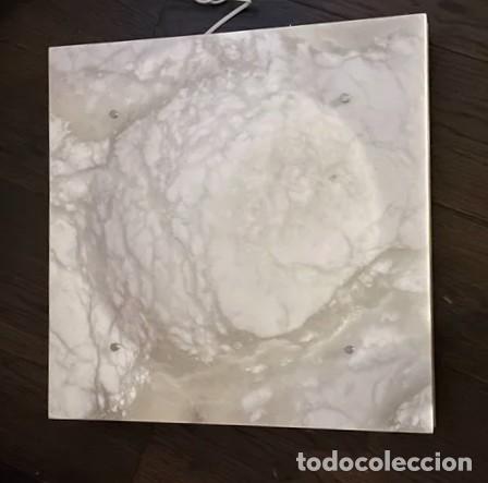 Antig&uuml;edades: L&aacute;mpara plaf&oacute;n LEDS C4 de alabastro - Foto 3
