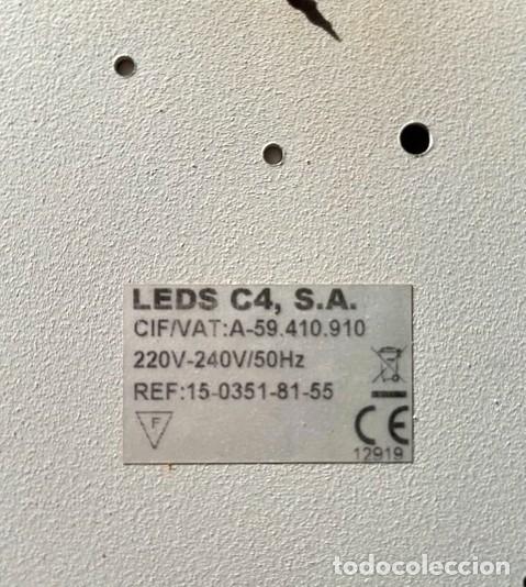 Antig&uuml;edades: L&aacute;mpara plaf&oacute;n LEDS C4 de alabastro - Foto 5