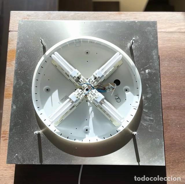 Antig&uuml;edades: L&aacute;mpara plaf&oacute;n LEDS C4 de alabastro - Foto 7
