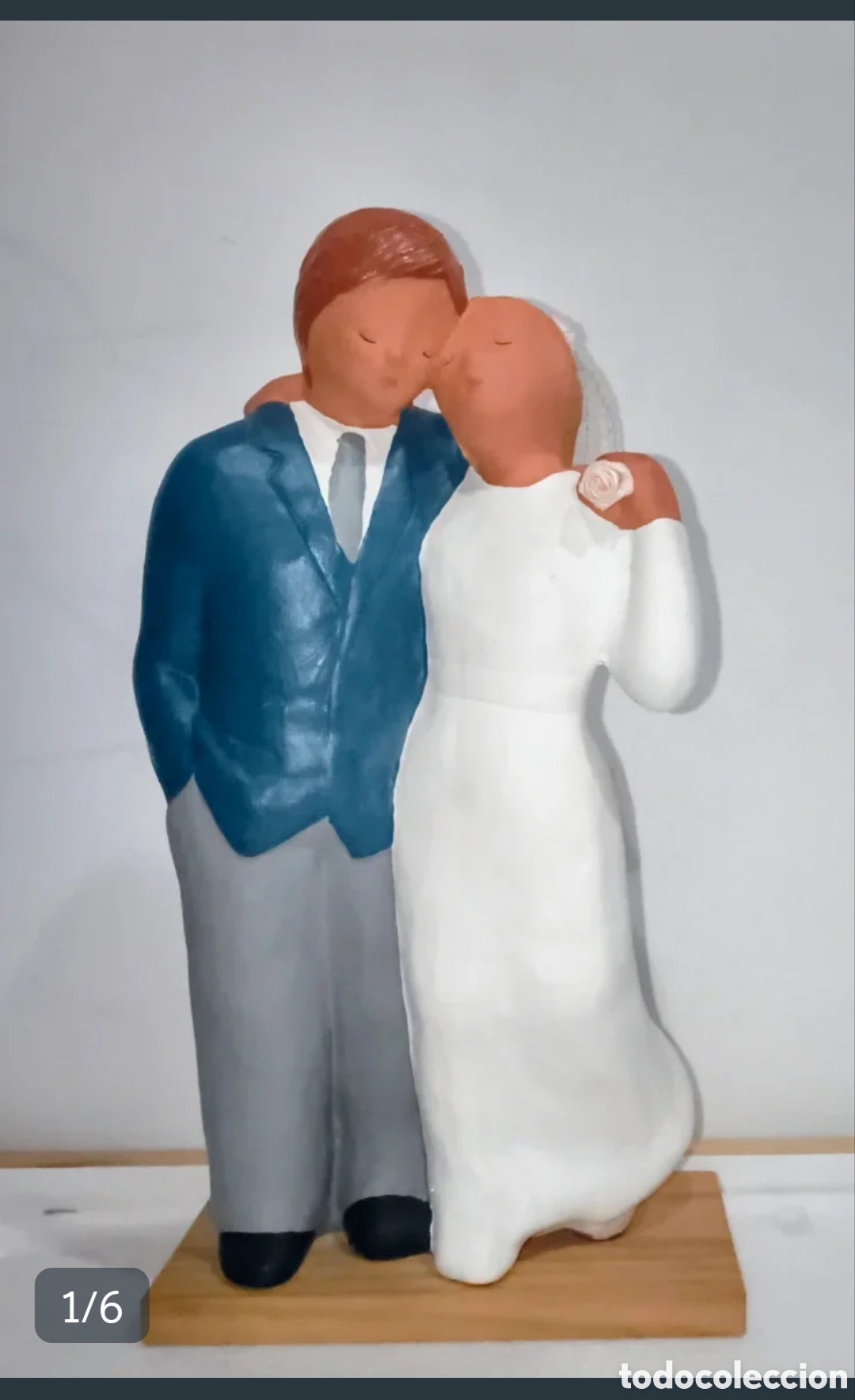 Antig&uuml;edades: Figura Jullar de pareja de novios