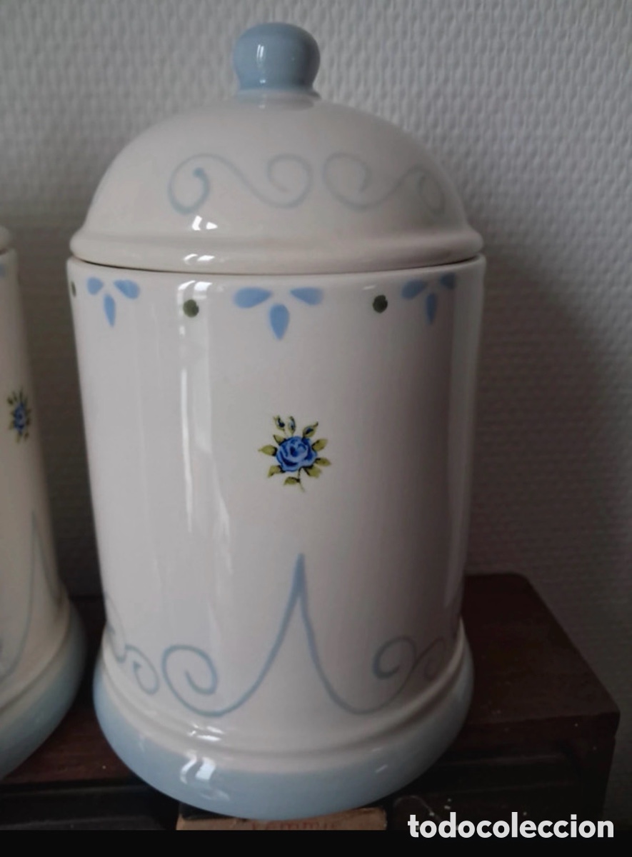 Antig&uuml;edades: Tarro de cocina de cer&aacute;mica