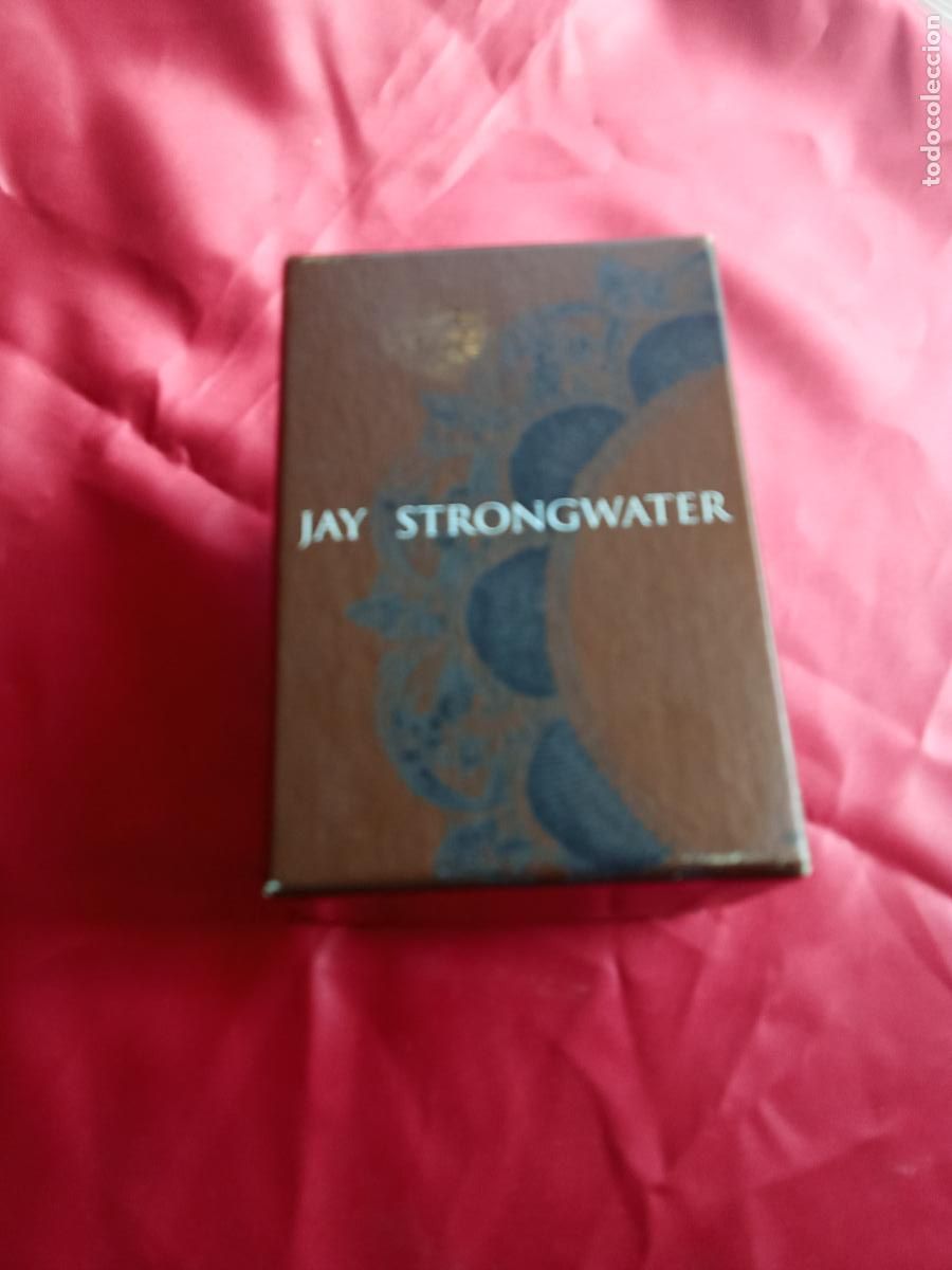 Antig&uuml;edades: Juego servilleteros Jay Strongwater, cristales Swarovski V. grande