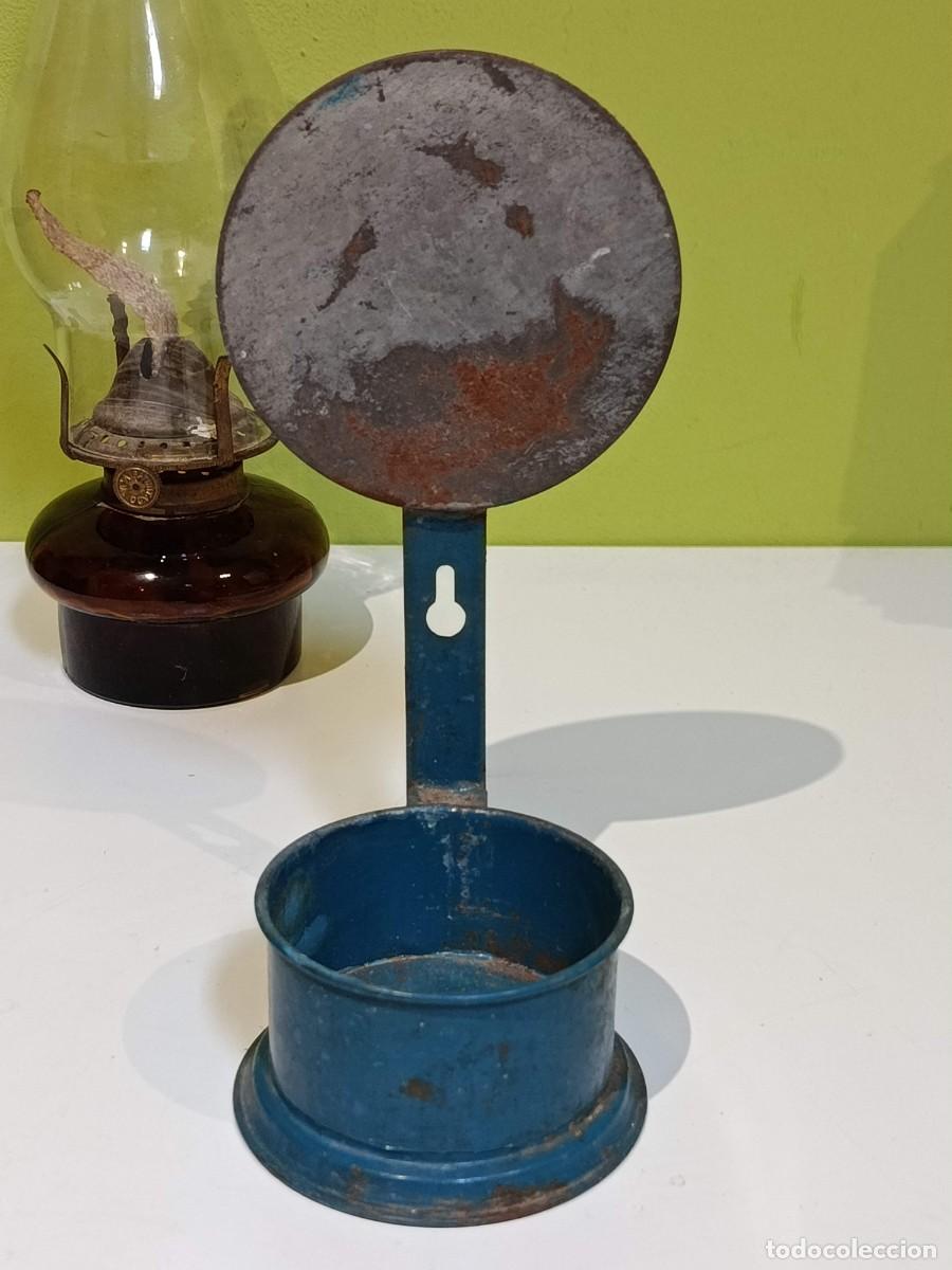 Antig&uuml;edades: Quinqu&eacute; antiguo para pared o mesa - Foto 7