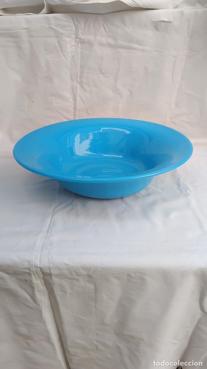 Antig&uuml;edades: cofaina en opalina color azul - Foto 2