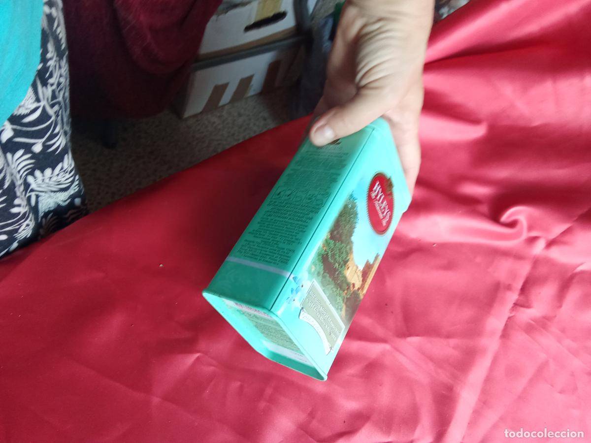 Antig&uuml;edades: Lata de t&eacute; ingl&eacute;s Hyleys Caja 6 - Foto 2