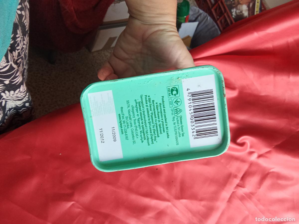 Antig&uuml;edades: Lata de t&eacute; ingl&eacute;s Hyleys Caja 6 - Foto 3