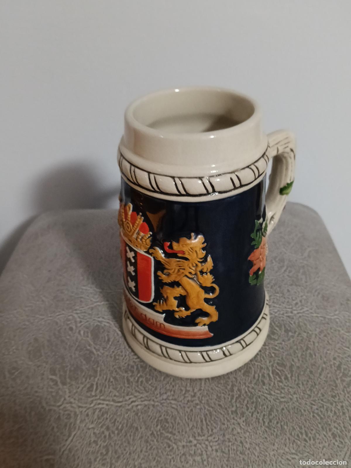 Antig&uuml;edades: JARRA DE ASTERDAM DE CERAMICA