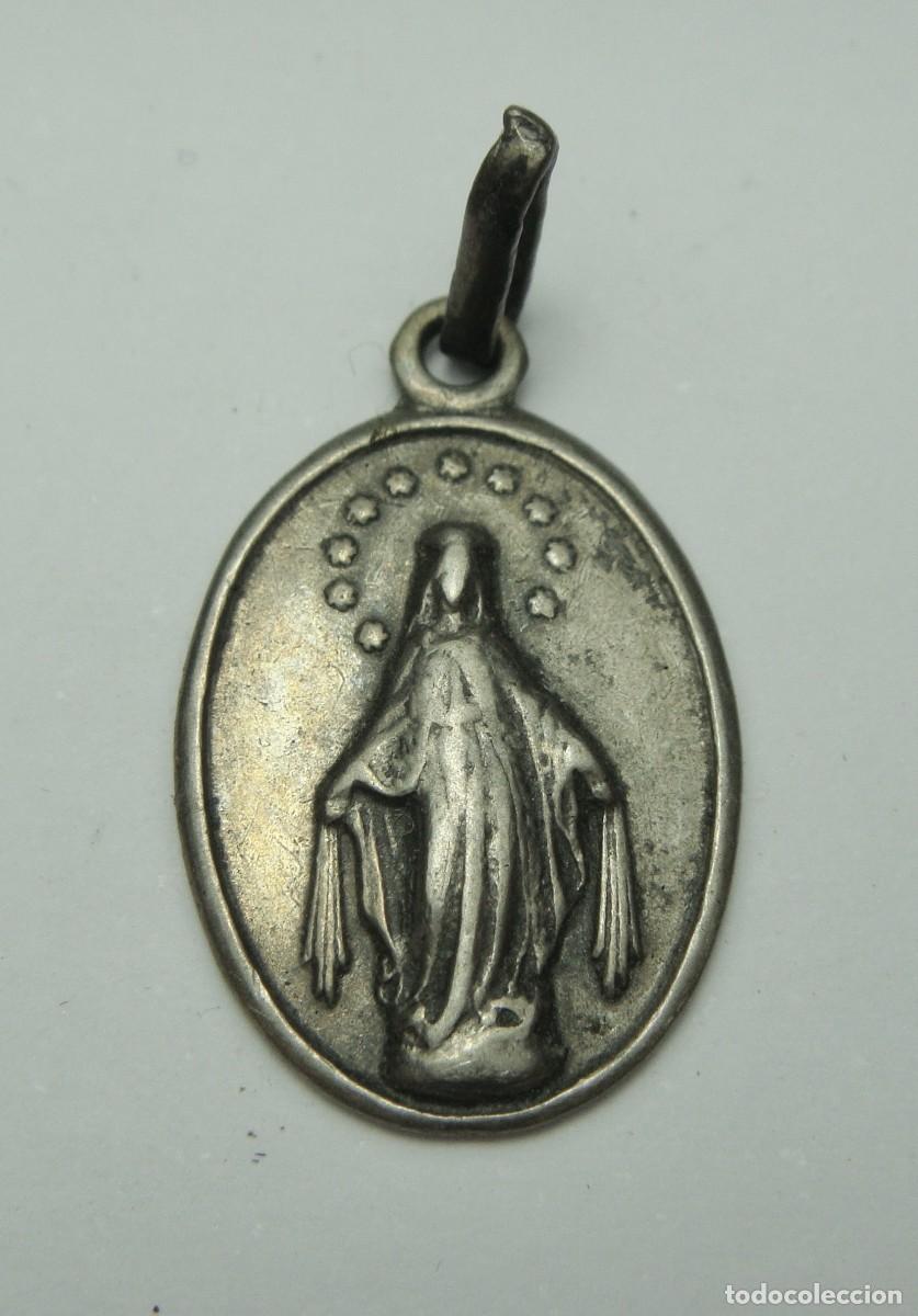 Antig&uuml;edades: Medalla Milagrosa &middot; Inmaculada Concepci&oacute;n &middot; Plata &middot; ca. 1920&ndash;1950