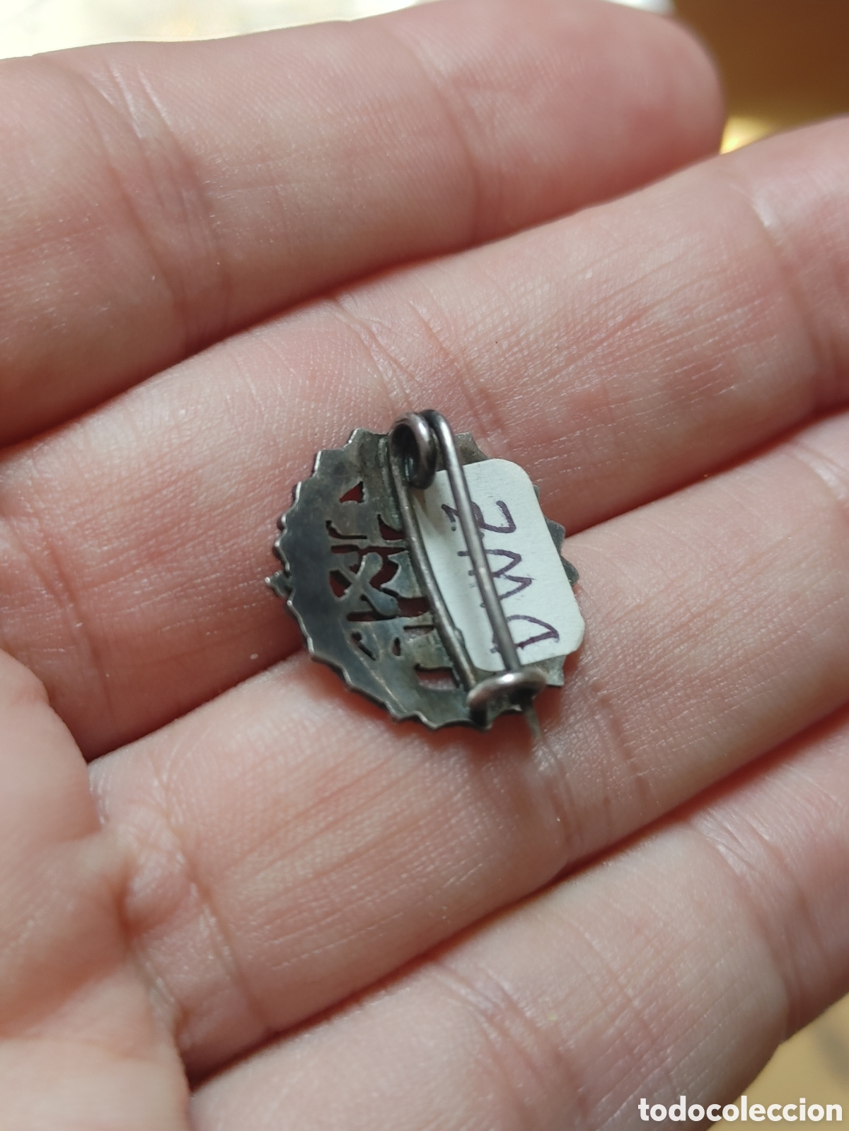 Antig&uuml;edades: Insignia de plata eclesiastica. - Foto 3