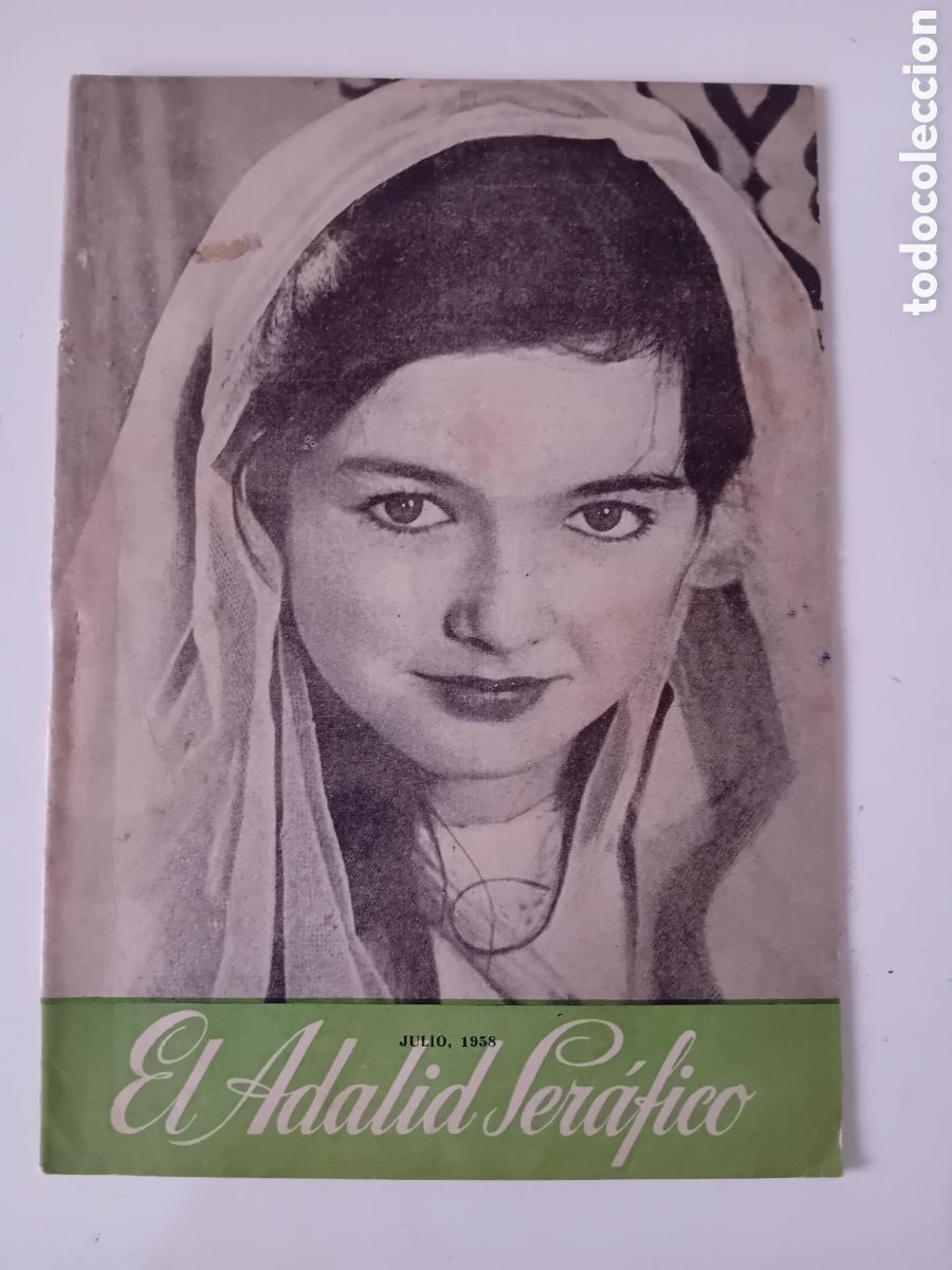 Antig&uuml;edades: El Adalid Ser&aacute;fico revista religiosa a&ntilde;o 1958
