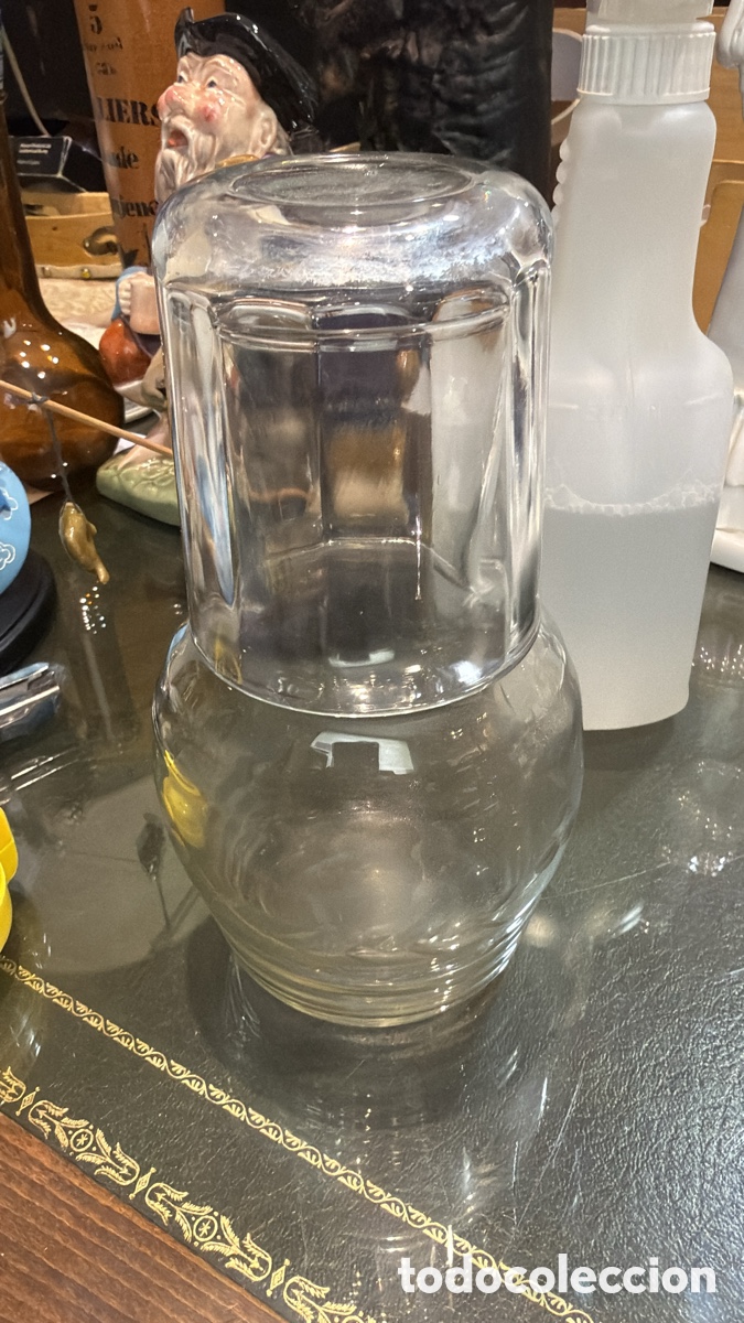 Antig&uuml;edades: JUEGO DE AGUA EN CRISTAL