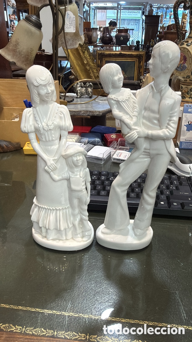 Antig&uuml;edades: PAREJA FIGURAS SPODE BY PAULINE
