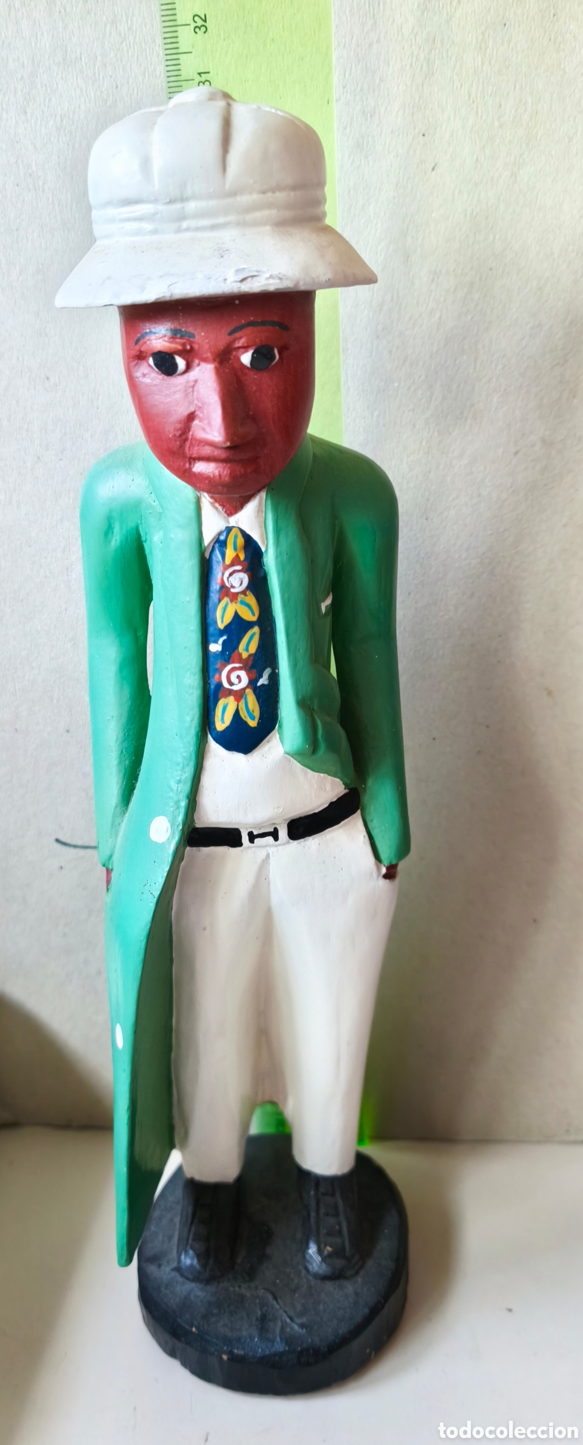 Antig&uuml;edades: FIGURA BAOULE DE COSTA DE MARFIL 30 cm.