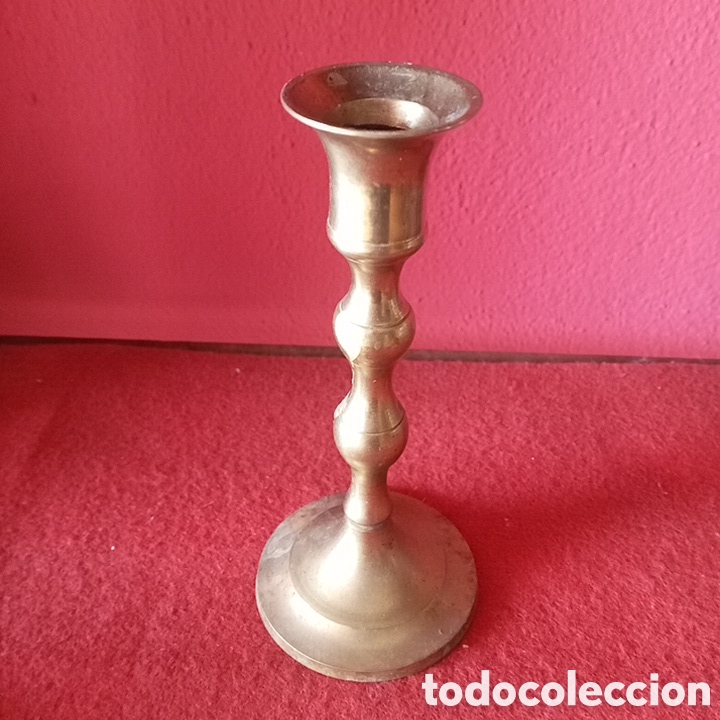 Antig&uuml;edades: CANDELABRO DE BRONCE