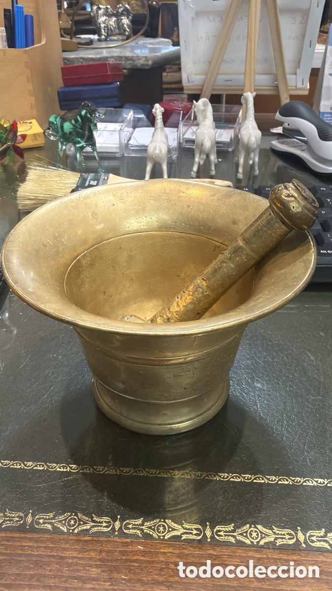 Antig&uuml;edades: MORTERO O ALMIREZ BRONCE