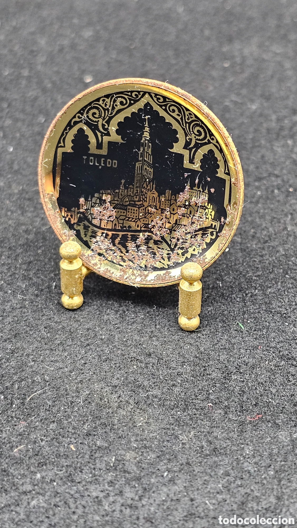 Antig&uuml;edades: Plato miniatura de Toledo