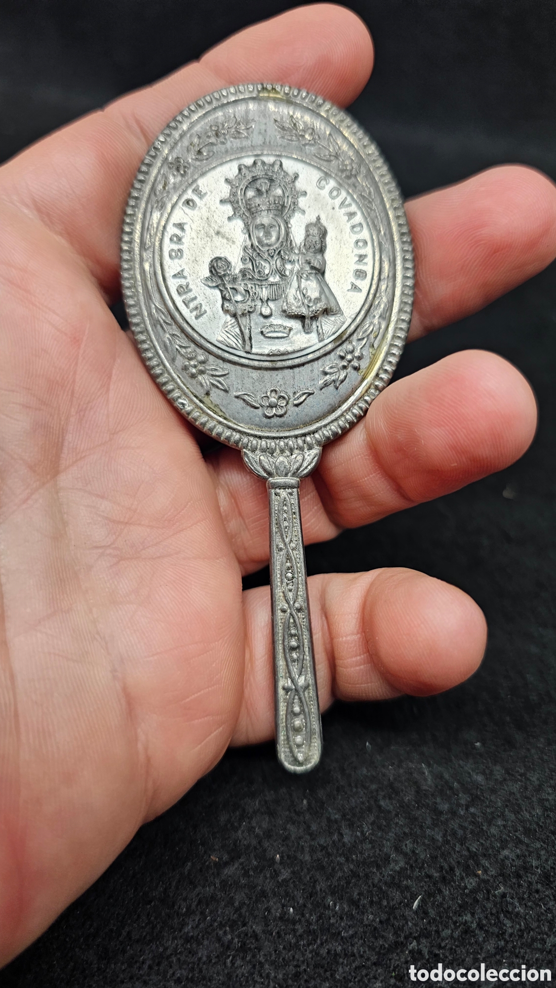 Antig&uuml;edades: Peq espero antiguo de la virgen de Covadonga