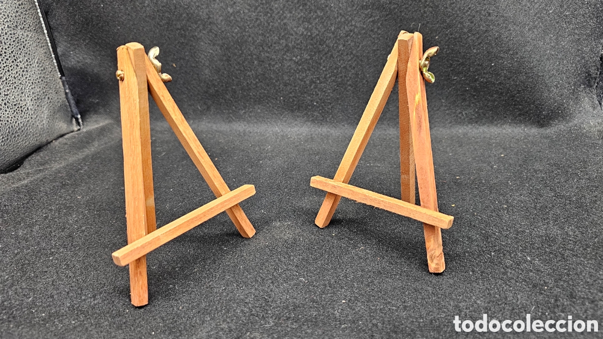 Antig&uuml;edades: Peque&ntilde;os caballetes de madera