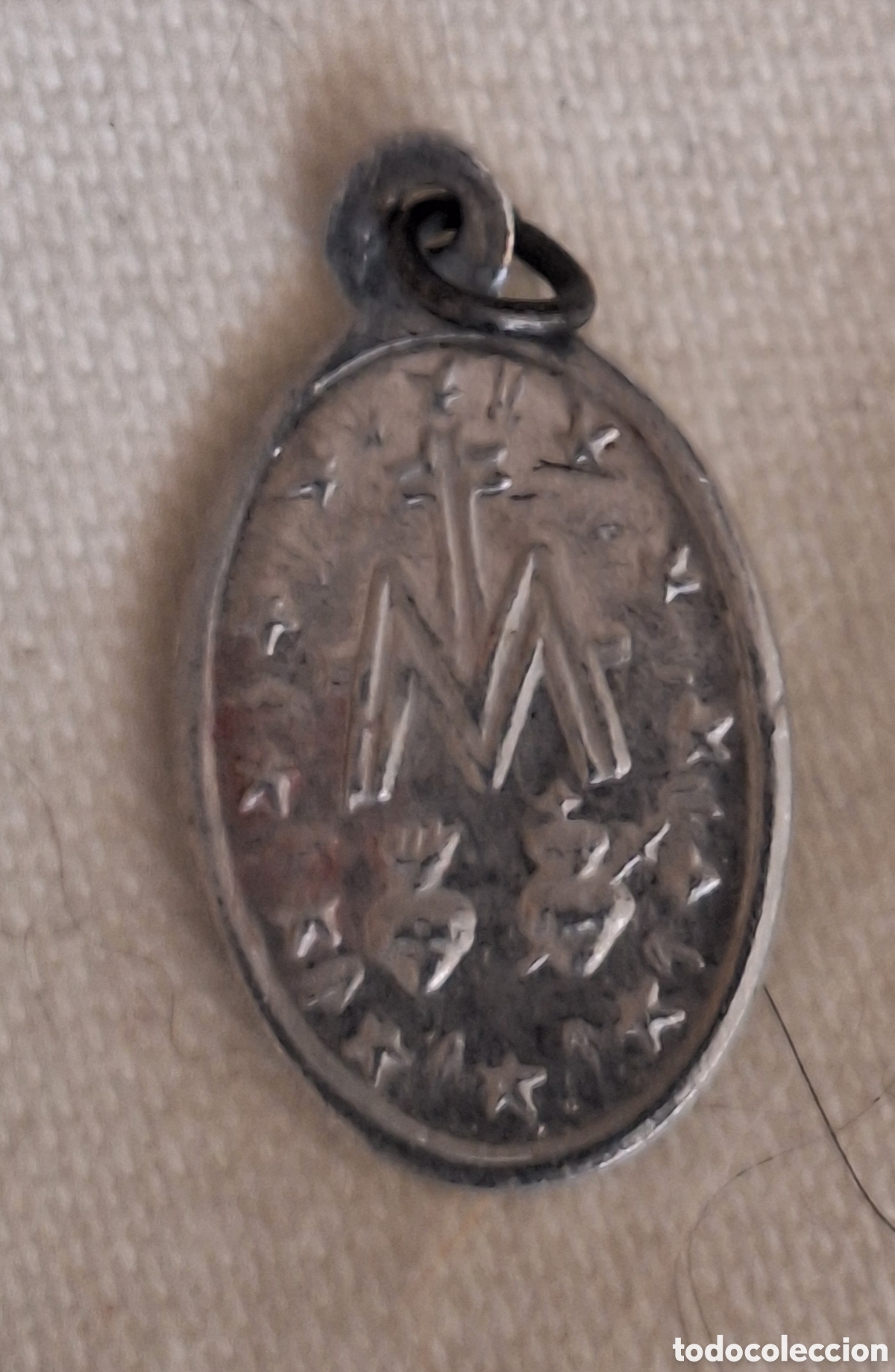 Antig&uuml;edades: Medalla de la Virgen Mar&iacute;a - Foto 2