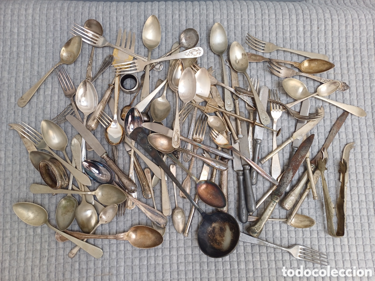 Antig&uuml;edades: Cubiertos antiguos para manualidades