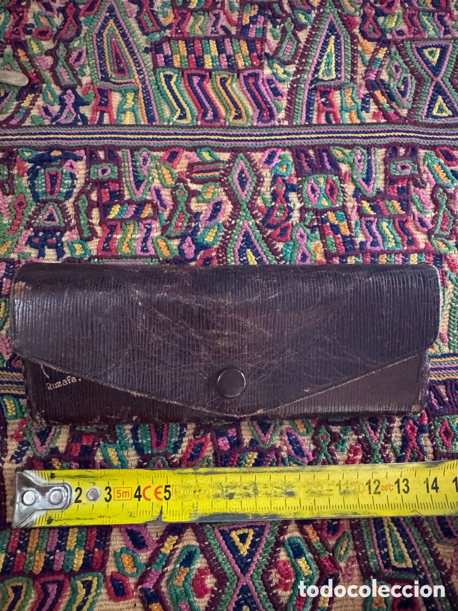 Antig&uuml;edades: Caja lentes gafas Morell &Oacute;ptico Ruzafa