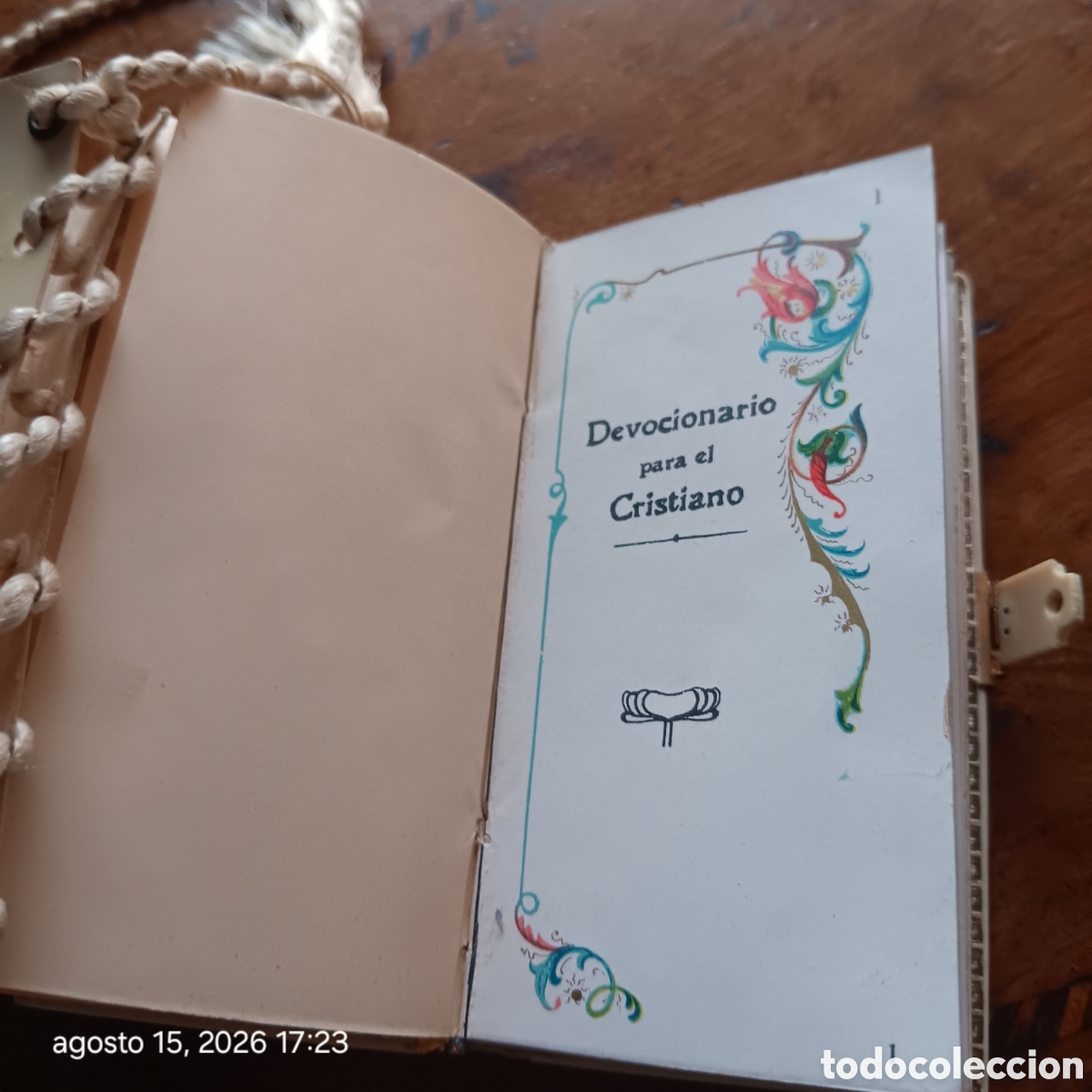 Antig&uuml;edades: Devocionario con estuche - Foto 5